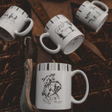 Ranch Life Bronco Mug, Set of 4