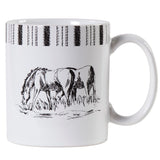 Ranch Life Remuda Mug, Set of 4