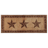 3-Star Scroll Motif Rug