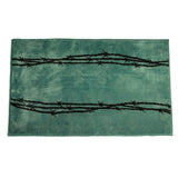 Barbwire Print Rug