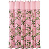 Pink Oak Camo Shower Curtain