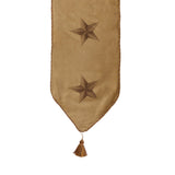 Luxury Star Light Tan Table Runner