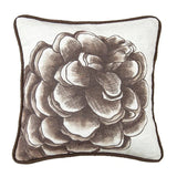 Forest Pine Water Print Pinecone Throw Pillow