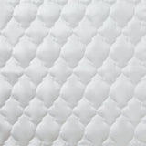 High Shine Satin Quatrefoil Quilt Pillow Sham Set