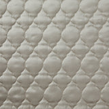 High Shine Satin Quatrefoil Quilt Pillow Sham Set