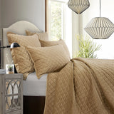 Velvet Diamond Quilted Euro Sham
