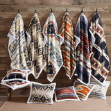 Spirit Valley Campfire Sherpa Throw