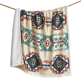 Spirit Valley Campfire Sherpa Throw