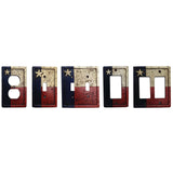 Texas Single Rocker Wall Switch Plate