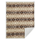 Chalet Aztec Campfire Sherpa Throw