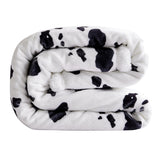 Elsa Cowhide Campfire Sherpa Throw
