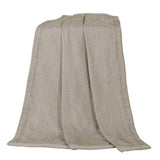 Fairfield Herringbone Taupe Throw Blanket