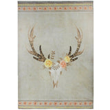 Desert Skull Bohemian Canvas Wall Decor