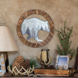 Round Bear Wall Art