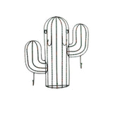 Saguaro Cactus Wall Hanging w/ Hooks