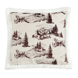 White Pine Campfire Sherpa Throw