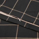 Windowpane Plaid Euro Sham