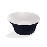 Lacrima Series 67 in. x 33 in. Flat Bottom Acrylic Freestanding Soaking Bathtub with Center Drain in Navy Blue
