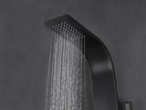 Aura Series 39 in. 2-Jetted Full Body Shower Panel System with Rainfall Showerhead and Spray Wand