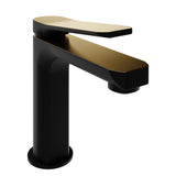 ANZZI Contemporary Single Hole Faucet, Low Arc Spout (6.34" H), 1.2 GPM Water-Saving, Durable Brass Construction, Rhino-Alloy Certified, Various Finishes