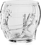 (CANADA ONLY) Ice Hockey Whiskey Decanter Set With 4 Helmet Whiskey Glasses