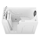 ANZZI Coupe Premier 53 - 60 in x 28 in. Air Jetted Walk-in Tub in White
