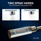 Adela Series Modern Touchless Pull-Down Kitchen Faucet