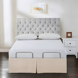 400TC Cotton Sateen Detachable Wrap Around Tailored Bed Skirt