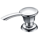 Veneto 12 oz. Bottle Soap Dispenser in Polished Chrome