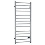 ANZZI Elgon Series 14-Bar Wall Mounted Towel Warmer (20.86" W x 48.62" H), Dual Installation (Hardwire/Plug-In), Quick Warm Time, Rhino Alloy Certified