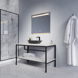 ANZZI Rectangular LED Smart Mirror (24x32 or 28x32 in.), Copper-Free, Adjustable CCT, Built-in Defogger, UL-Certified