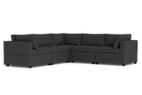 Kova Box Cushion Corner Sectional