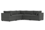 Kova Box Cushion Corner Sectional