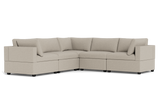 Kova Box Cushion Corner Sectional