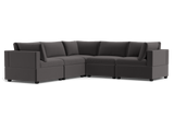 Kova Box Cushion Corner Sectional
