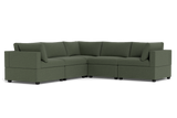 Kova Box Cushion Corner Sectional