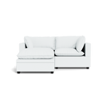 Kova Pillow Cushion Sofa 86" + Ottoman