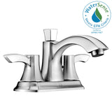 ANZZI Vista Centerset Faucet, Dual Lever Control, 1.2 GPM WaterSense & ADA Certified, Rhino Alloy Solid Brass, Various Finishes