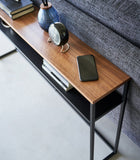 Long Console Table - Steel