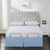 400TC Cotton Sateen Detachable Wrap Around Tailored Bed Skirt