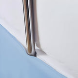 400TC Cotton Sateen Detachable Wrap Around Tailored Bed Skirt