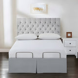 400TC Cotton Sateen Detachable Wrap Around Tailored Bed Skirt