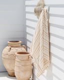 Linen beach towel