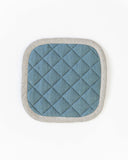 Linen pot-holder (1 pcs) in Gray blue