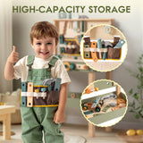 ROBUD Wooden Kids Tool Bench - Avocado Green