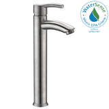 ANZZI Quartet Series Single Handle High Arc Vessel Sink Faucet, 1.2 GPM, Various Finishes