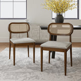 Konstantin Ratten Dining Chair Set of 2