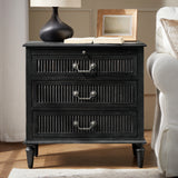 Ove 3-Drawer Nightstand