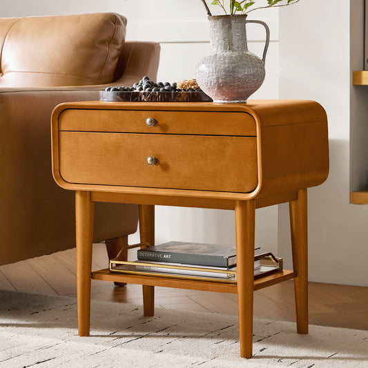 Rudol 2-Drawer End Table