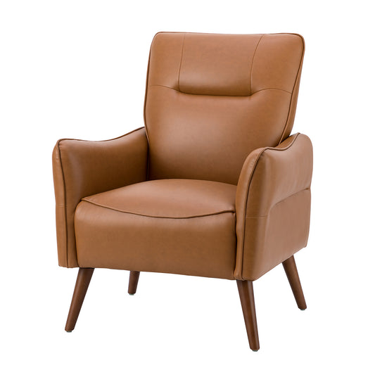 Zuri Vegan Leather Armchair